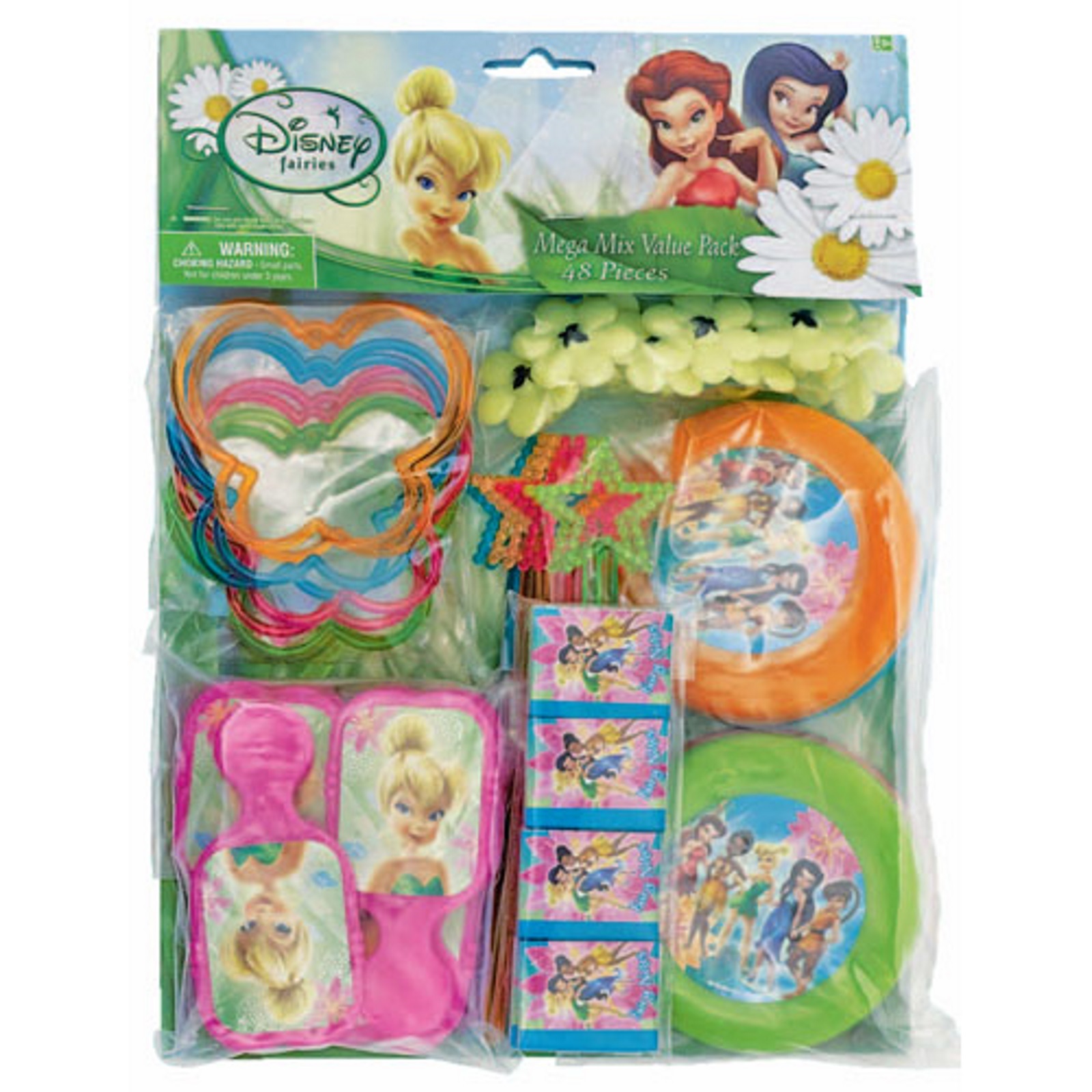 Tinkerbell Fairies Mega Value Favour Pack (48 Pieces)