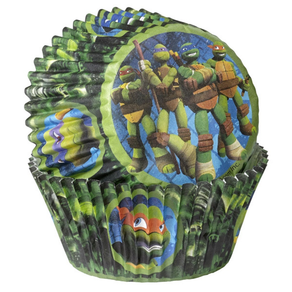 Teenage Mutant Ninja Turtles Cups Patty Pans (Pack of 50)