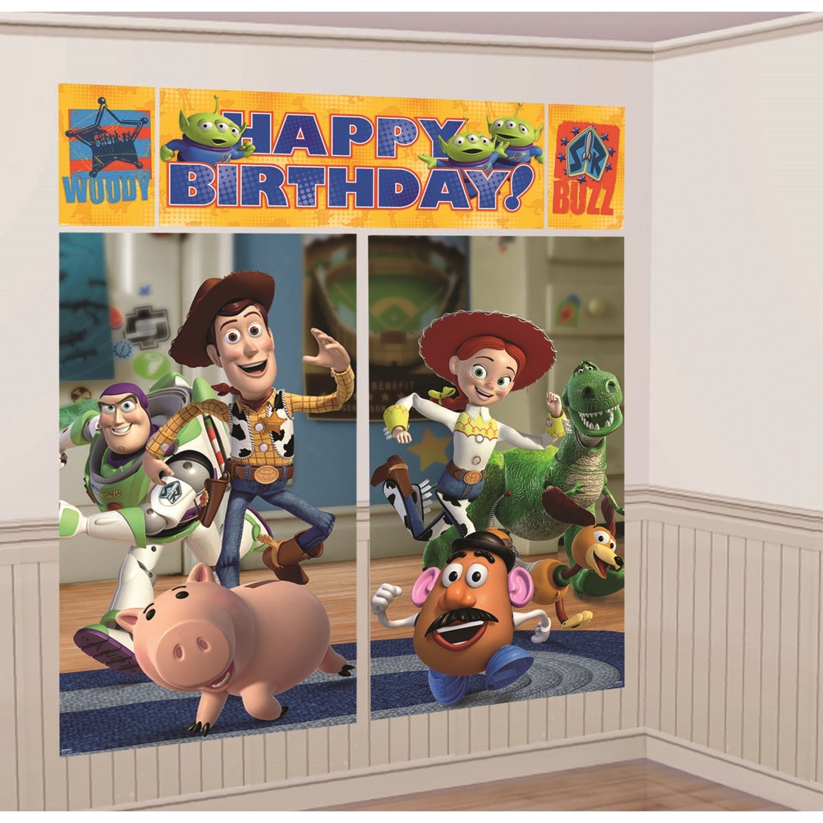 Toy Story Scene Setter Wall Decorations