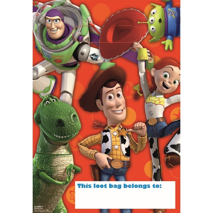 Toy Story Lolly/Treat Bags (Pack of 8)