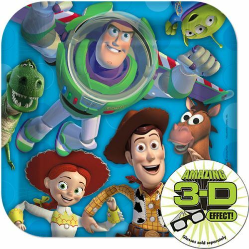 Toy Story 3 Large Paper Plates (Pack of 8)