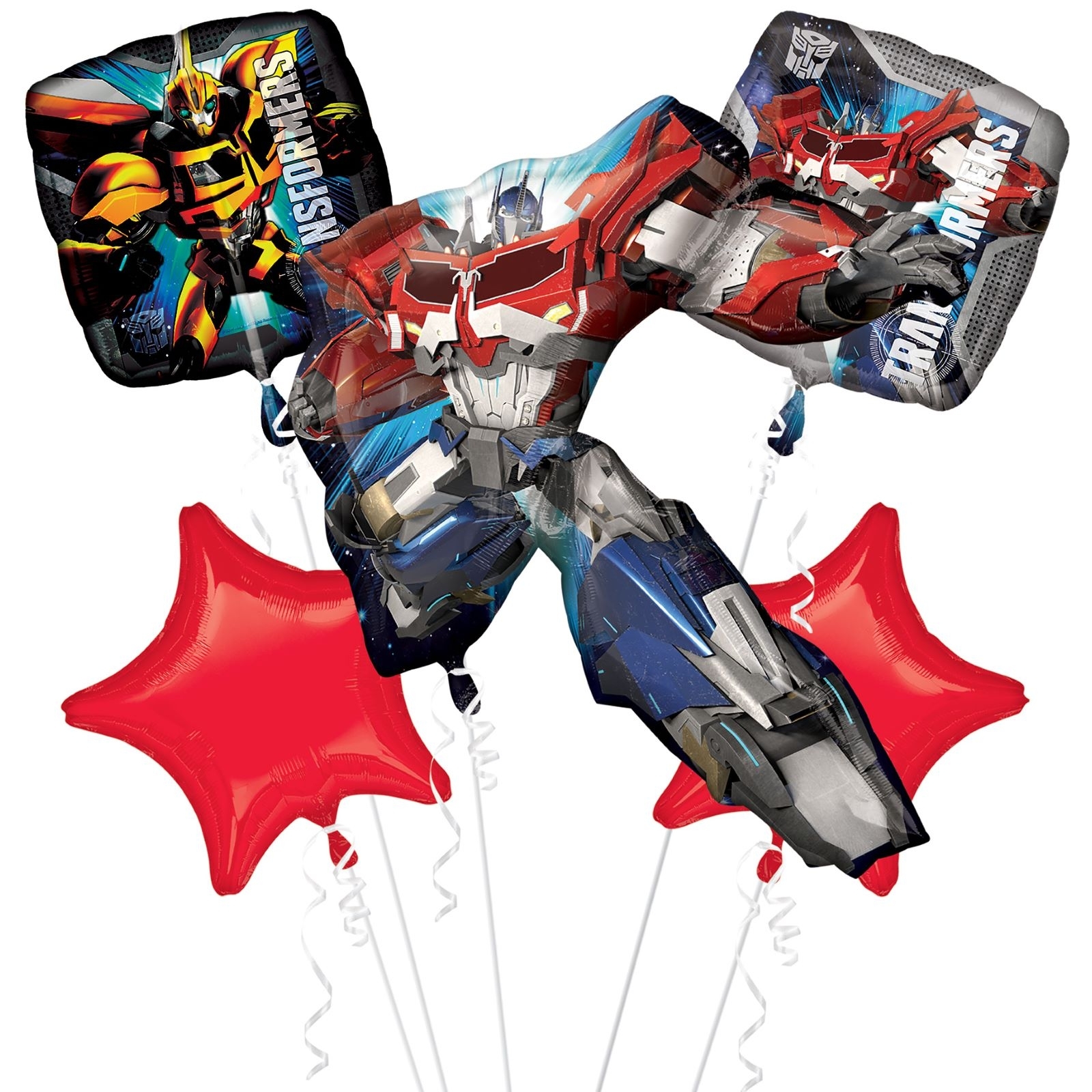 Transformers Helium Balloon Bouquet