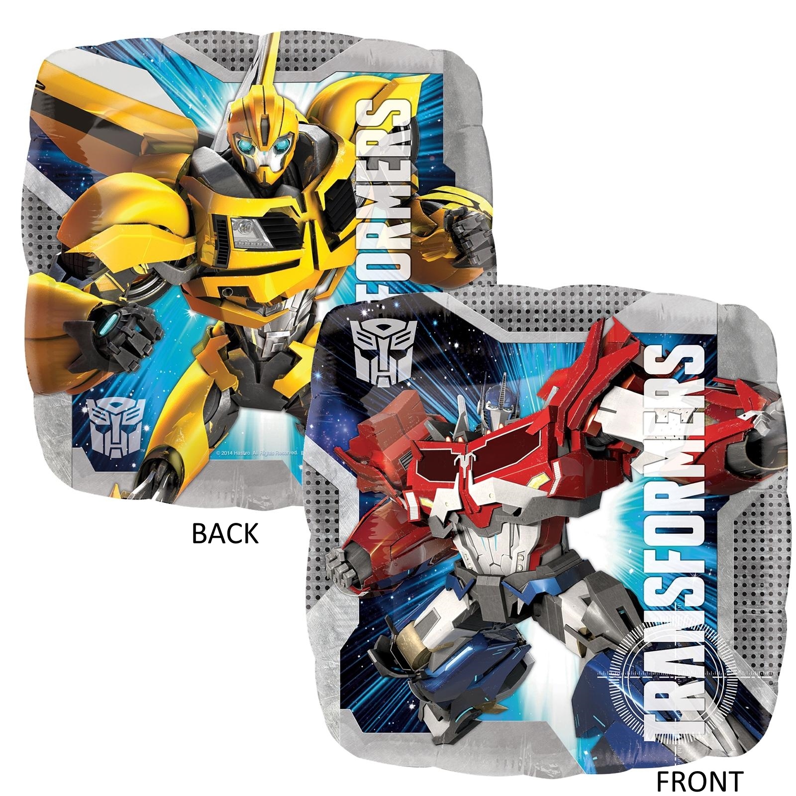Transformers Square Helium Balloon