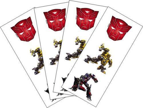 Transformers Tattoos (4 Sheets)