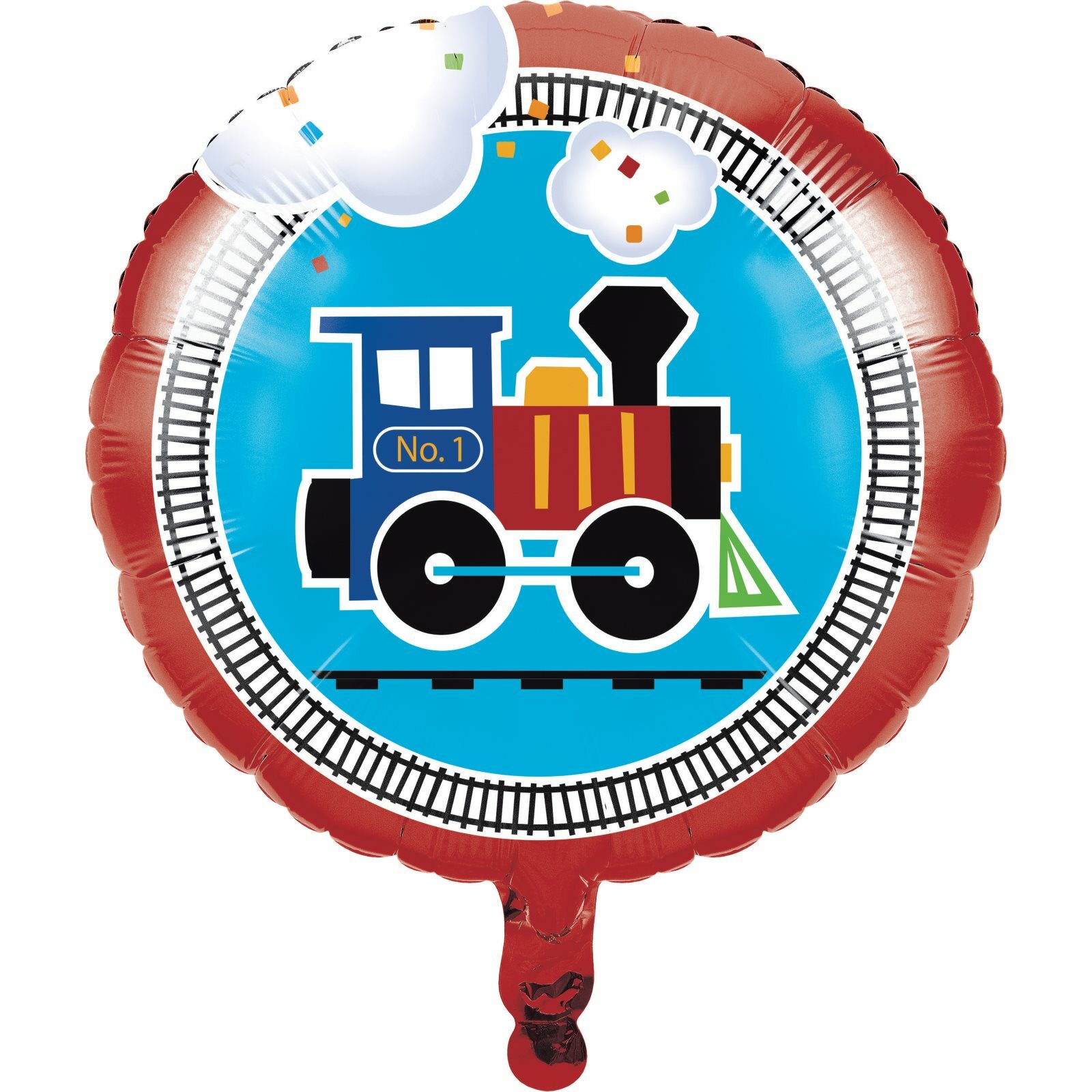 All Aboard Helium Balloon