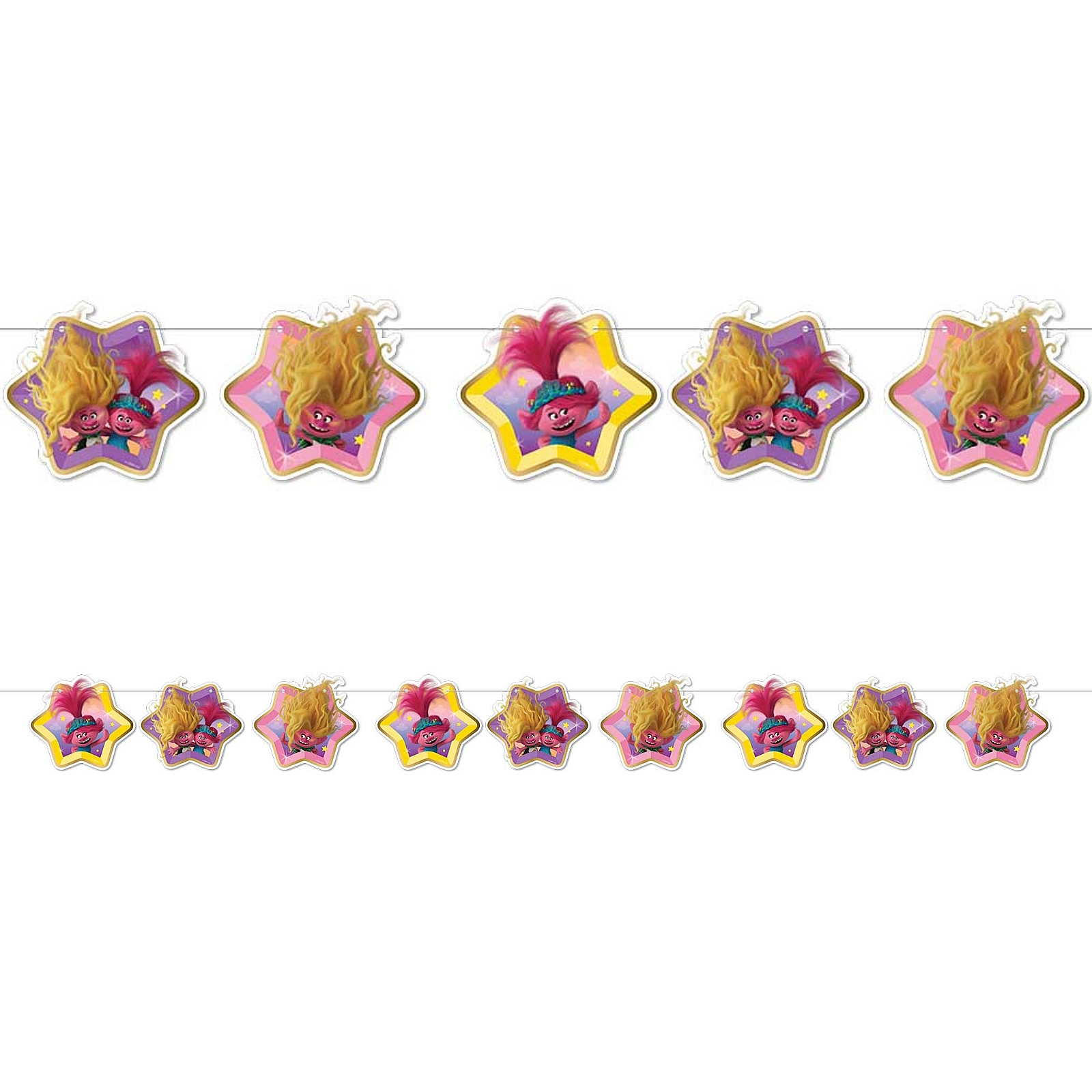Trolls Band Together Garland Banner 