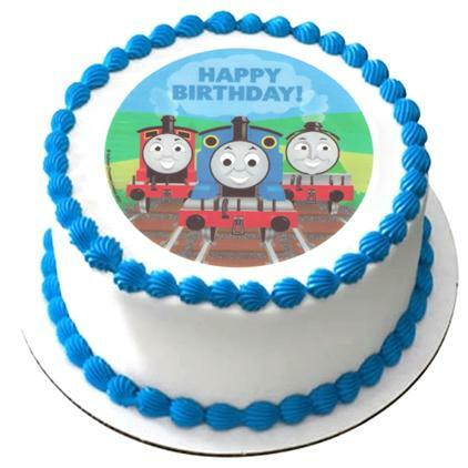 Thomas the Tank Engine Edible Icing Cake Decoration