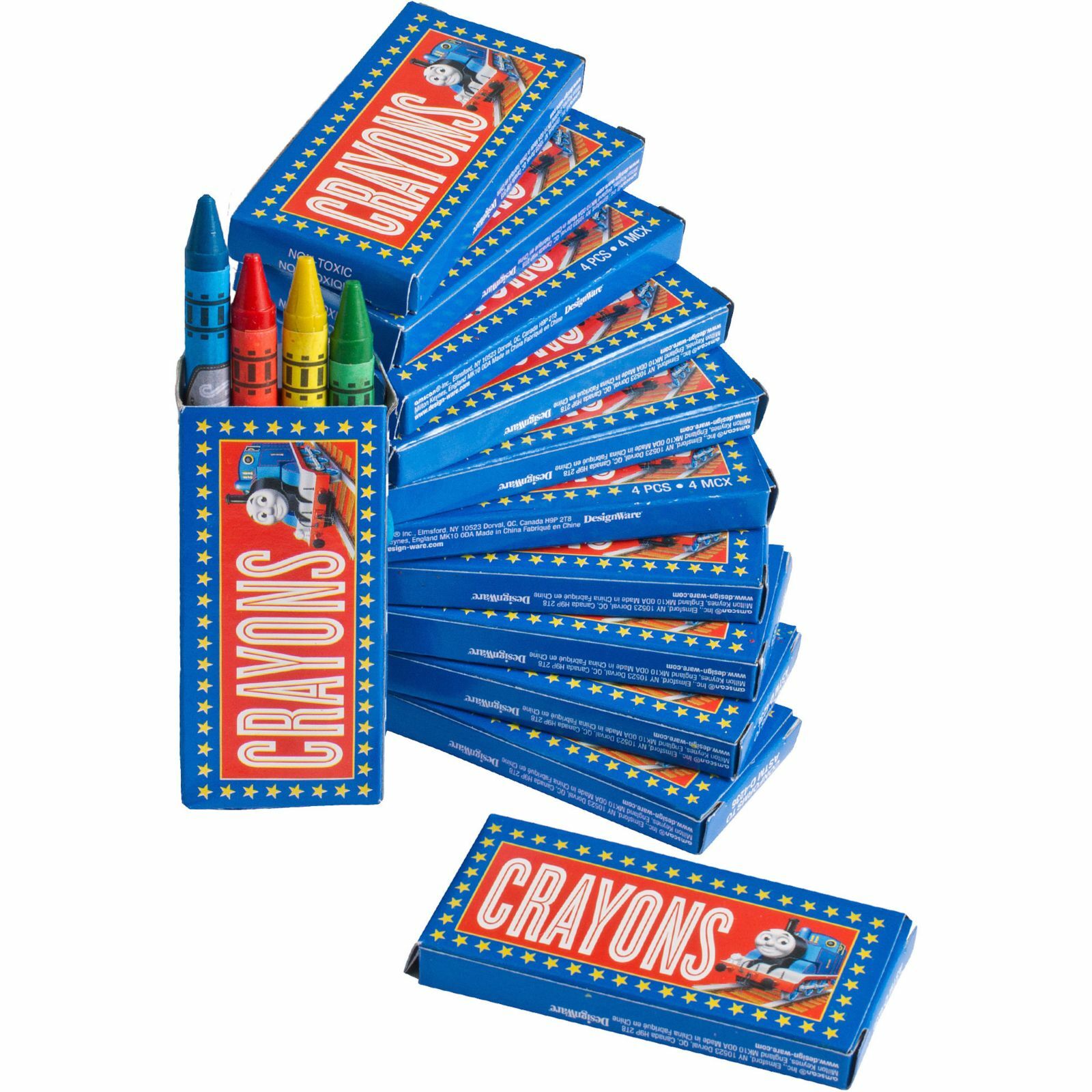 Thomas the Tank Engine Mini Crayons (Pack of 12)