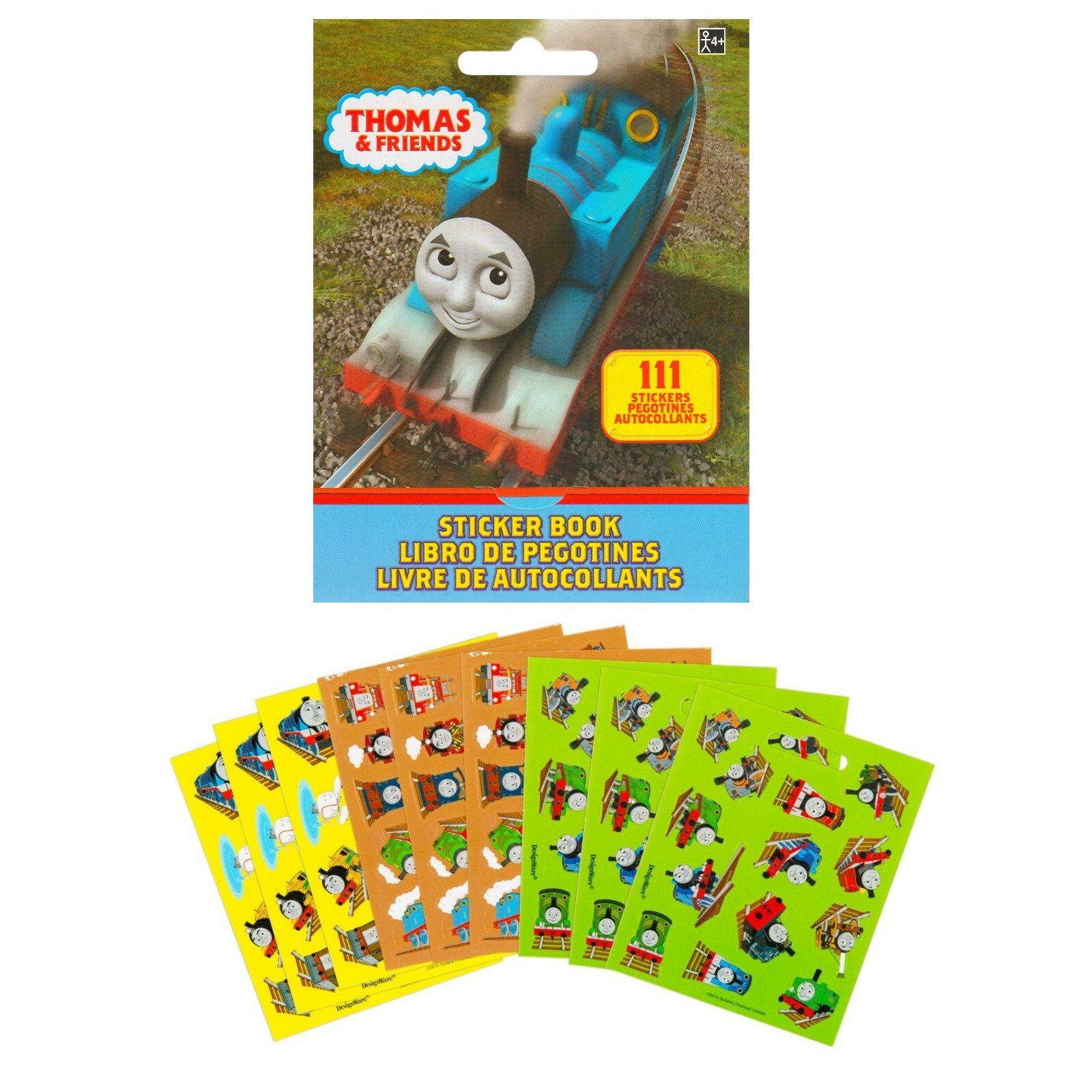 Thomas the Tank Engine Sticker Book (9 Sheets)