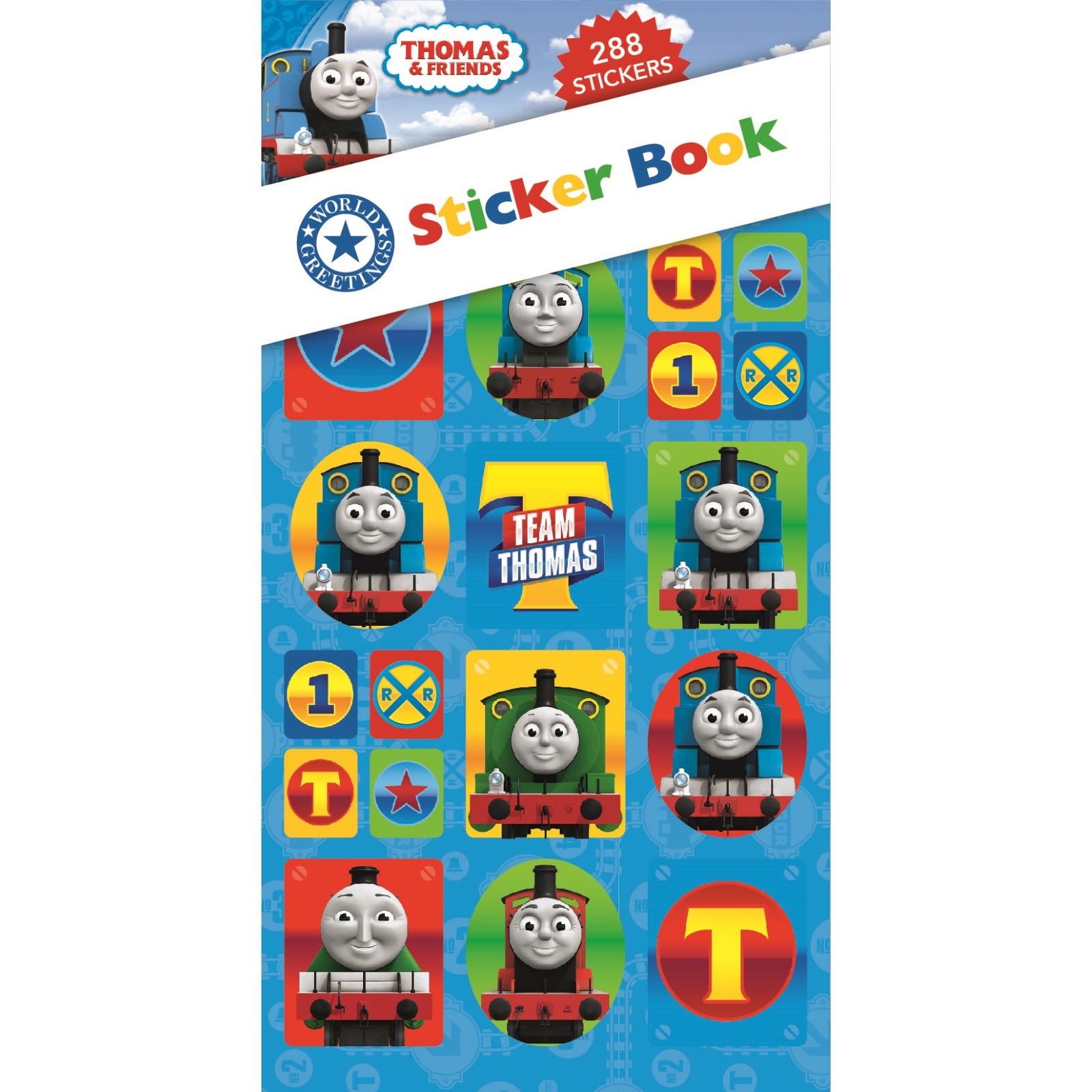 Thomas and Friends Sticker Book (12 Sheets)