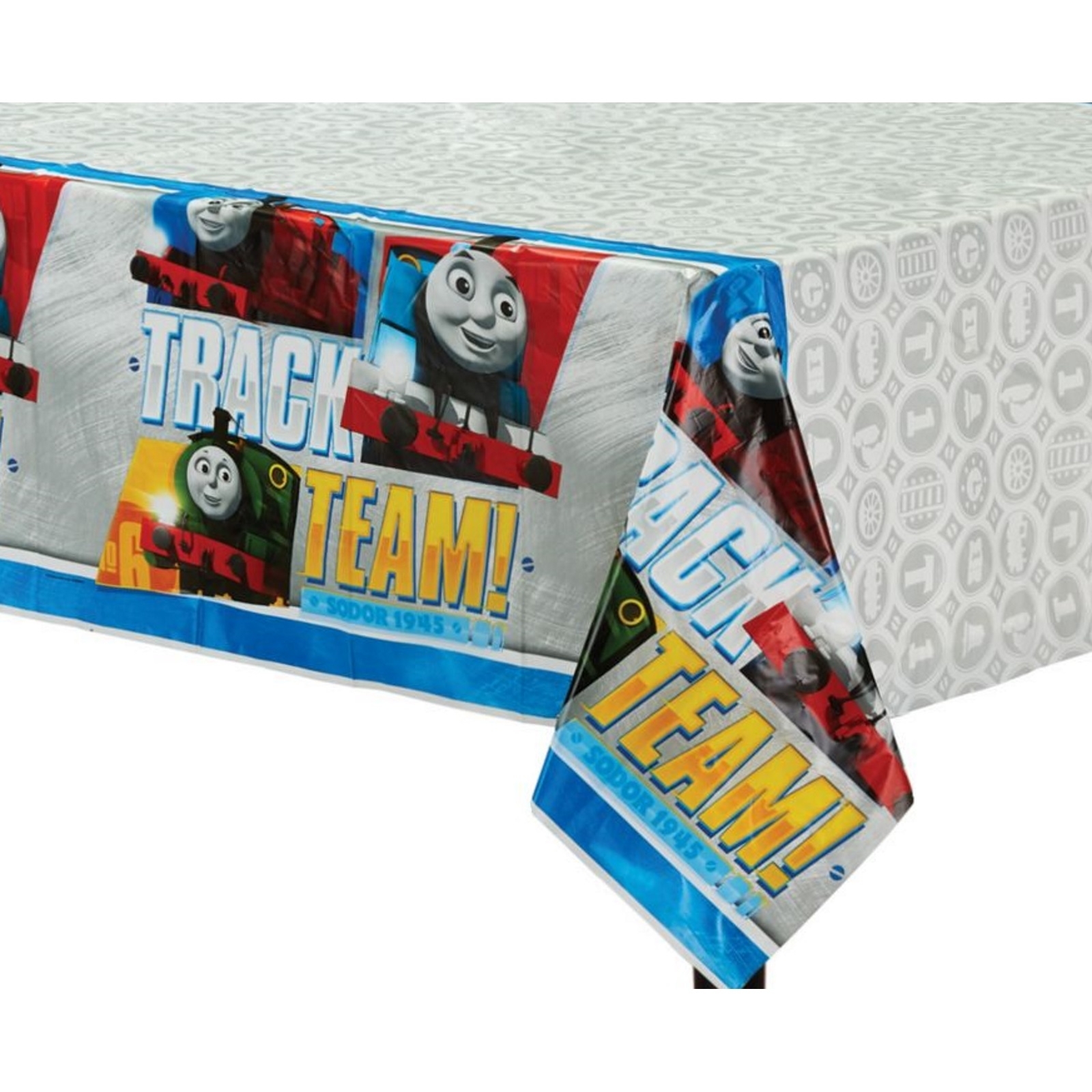 Thomas The Tank Engine All Aboard Plastic Tablecloth