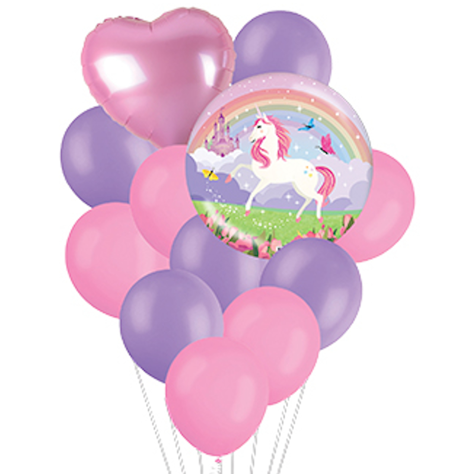 Mystical Unicorn Helium Balloon Bouquet