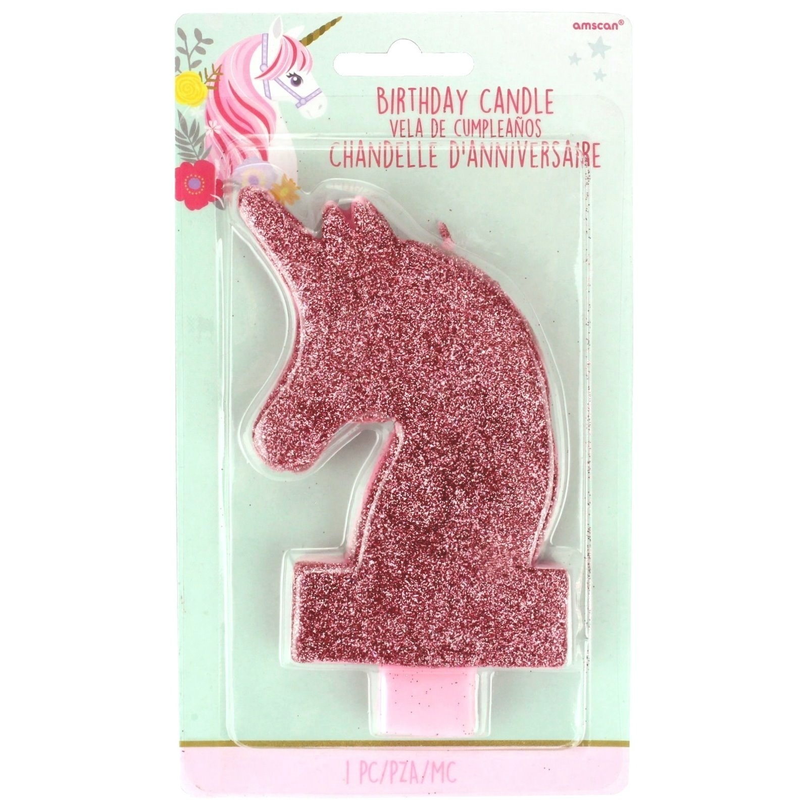 Magical Unicorn Glitter Candle