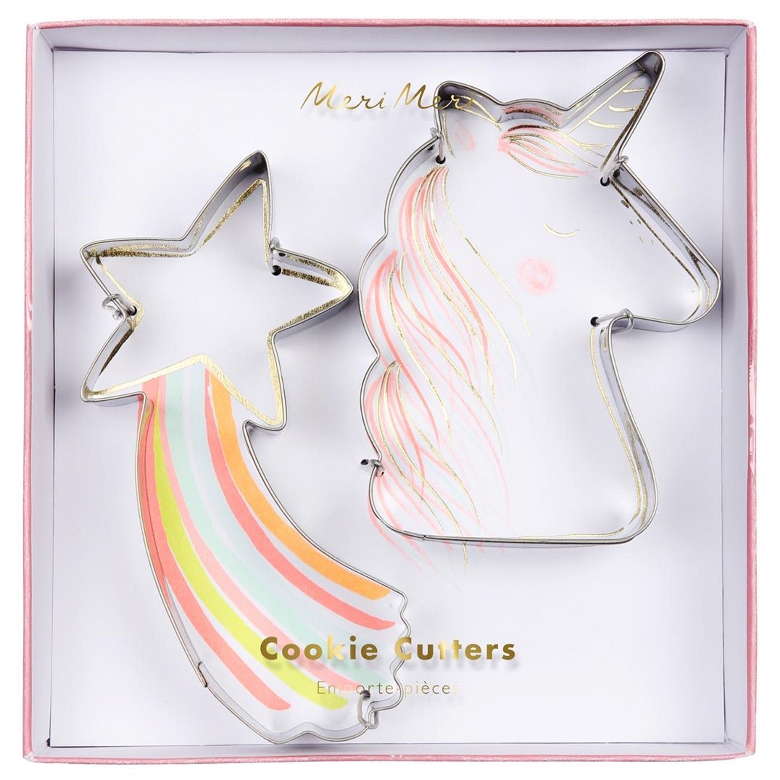 Meri Meri Unicorn and Shooting Star Cookie Cutter Set