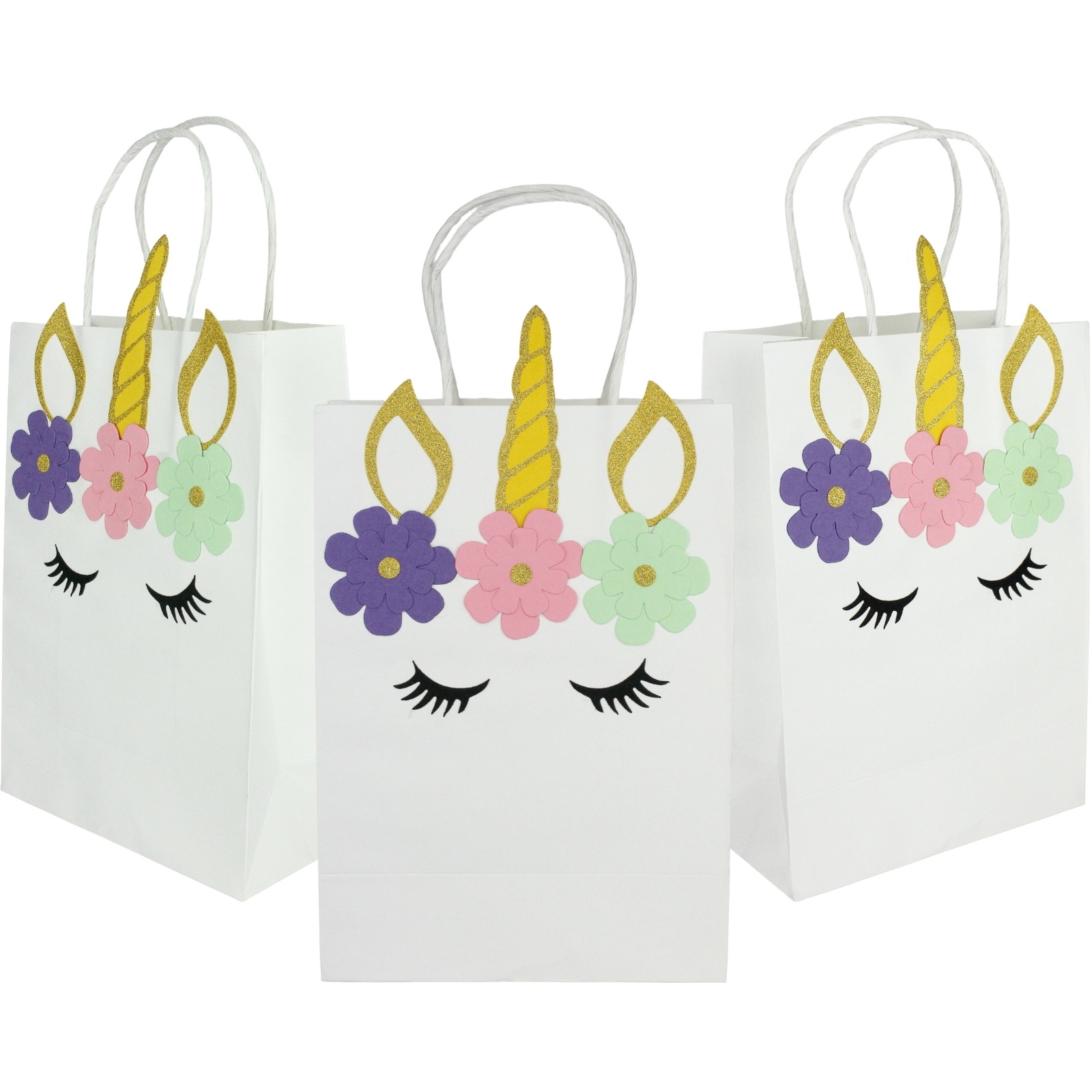 Dreaming Unicorn Paper Gift Bags (Pack of 3)