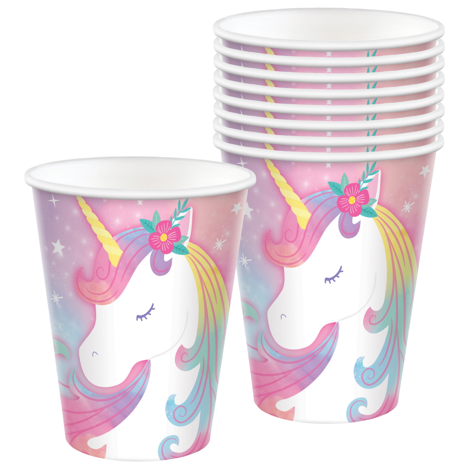 Enchanted Unicorn Paper Cups (Pack of 8)