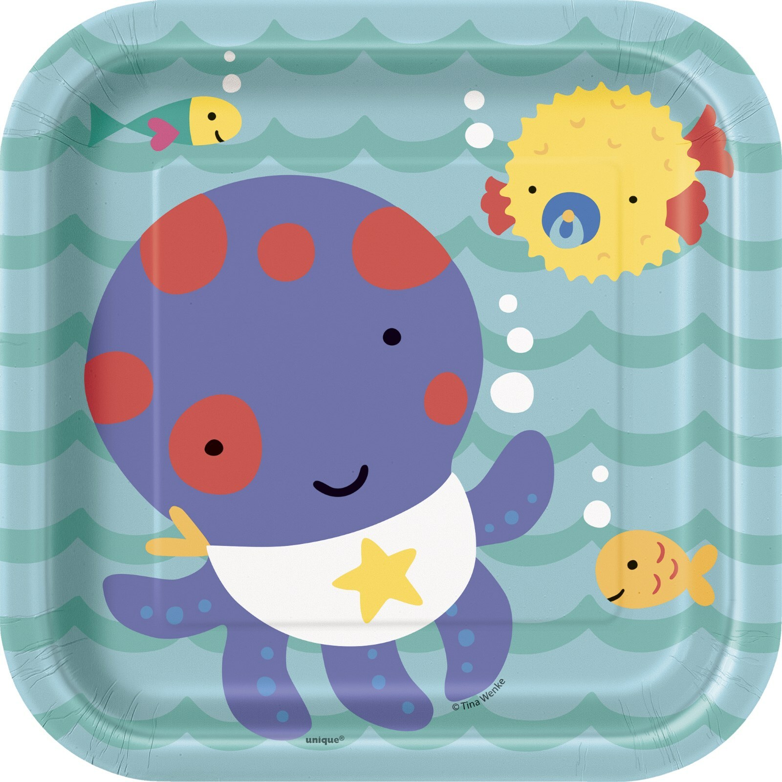 Under The Sea Pals Cupcake-Deko – Meerestiere-Honeycomb Für Partys