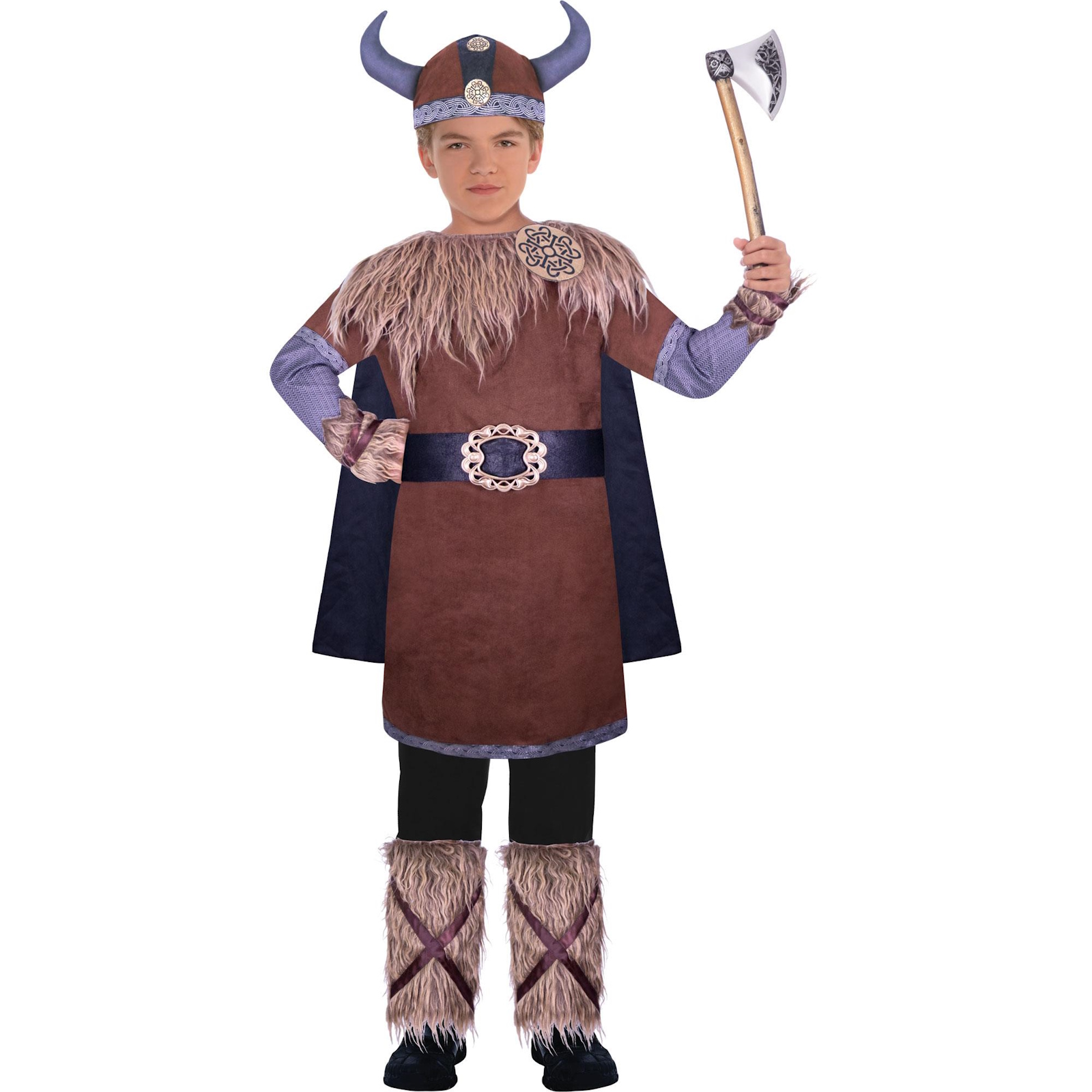 Wild Viking Warrior Child Costume 8-10