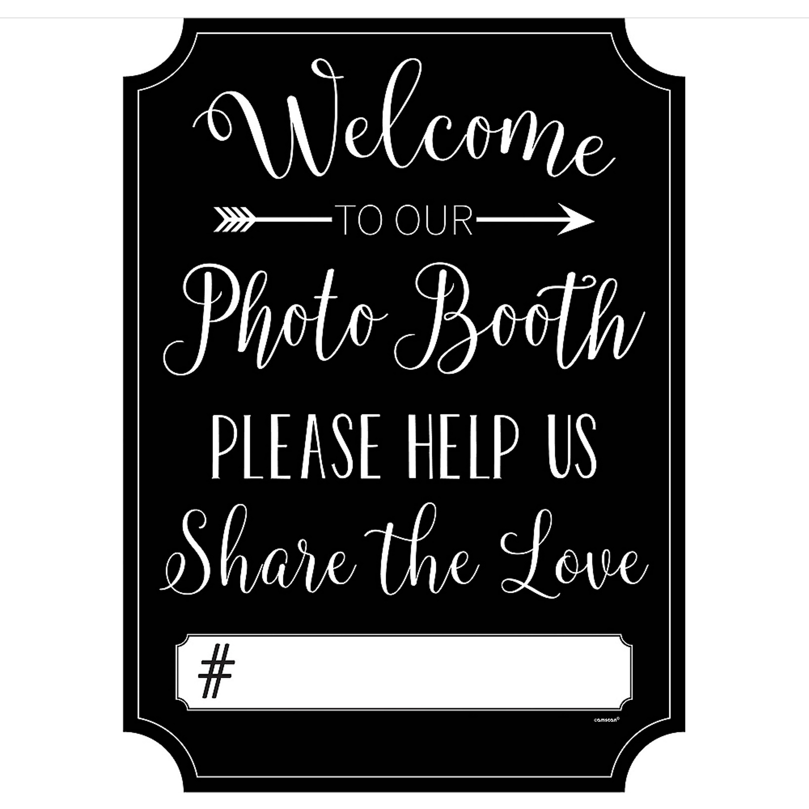 Wedding Photo Booth Sign