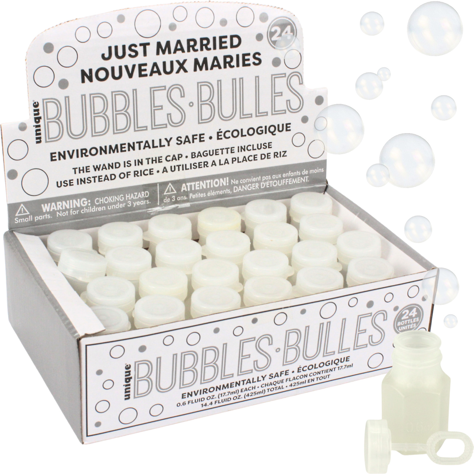 Decorate Your Own Bubble Bottles (Pack of 24)