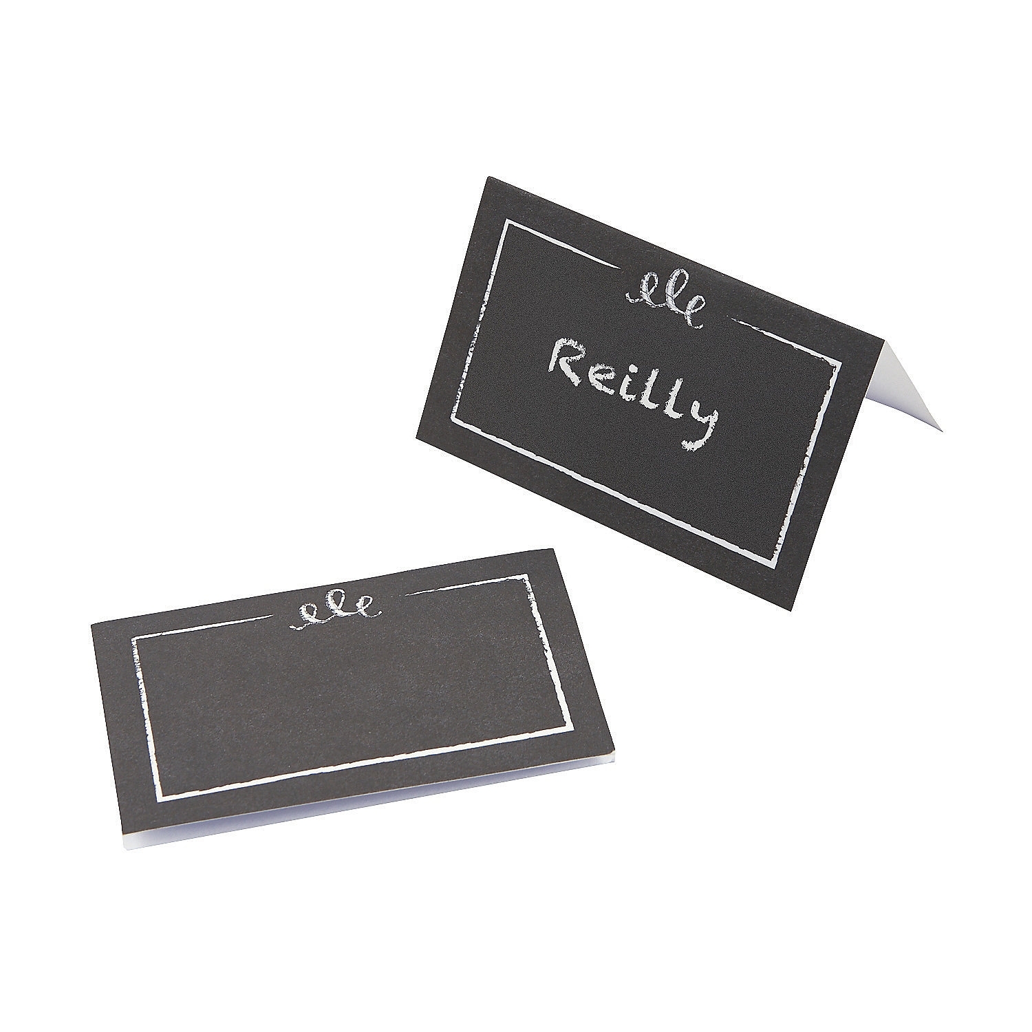 Paper Chalkboard Place Cards (Pack of 50)