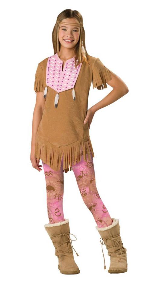 Sassy Native American Girl Tween Costume