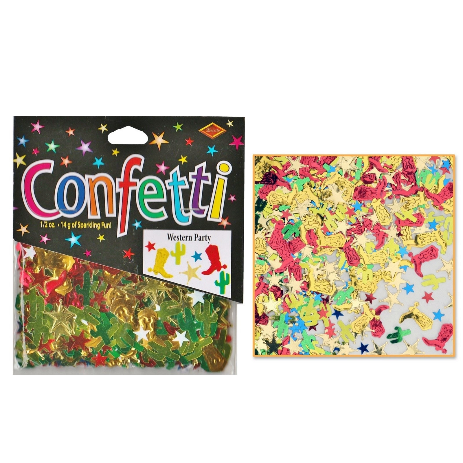 Western Party Confetti/Table Scatters 14g