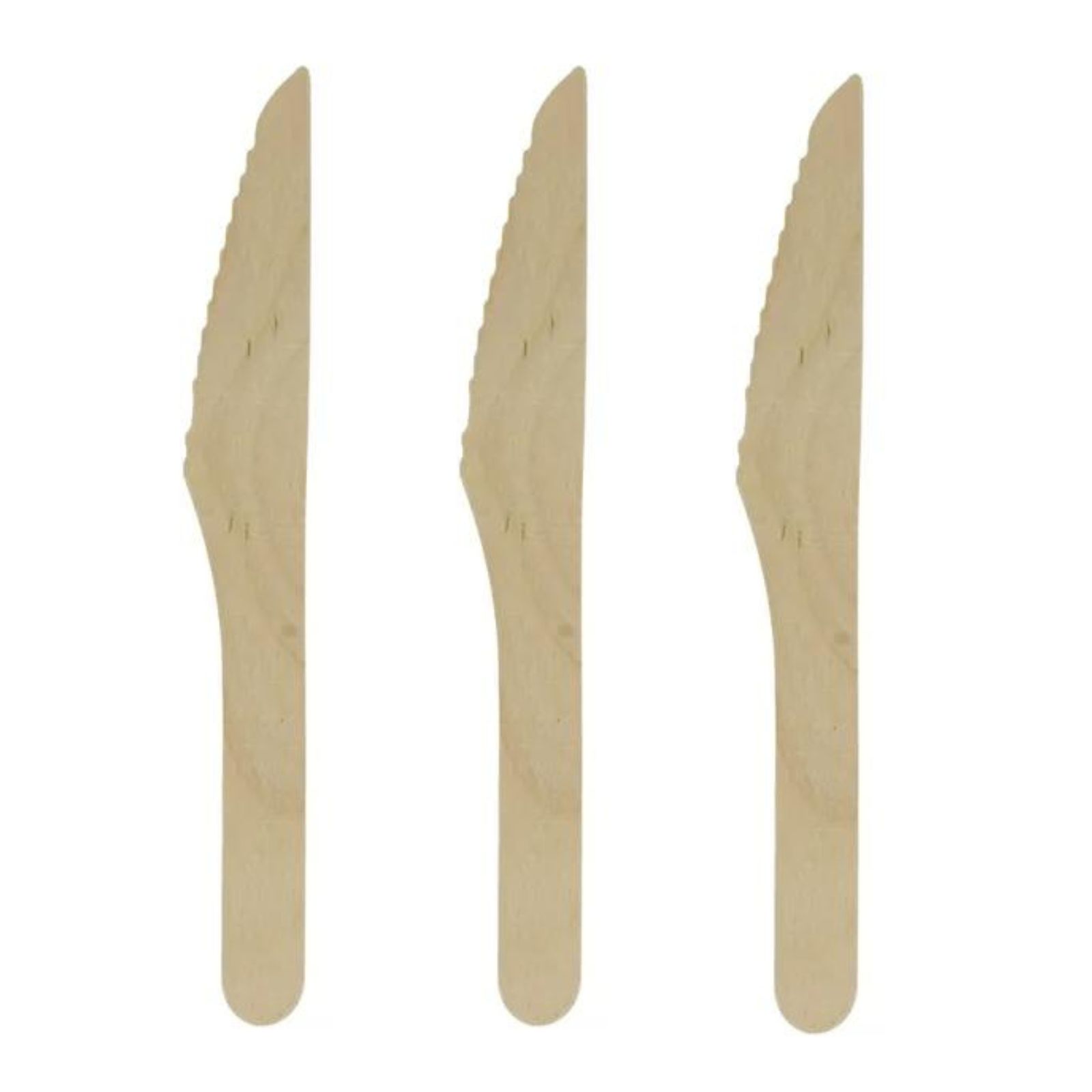 Eco Wooden Knives (Pack of 50)