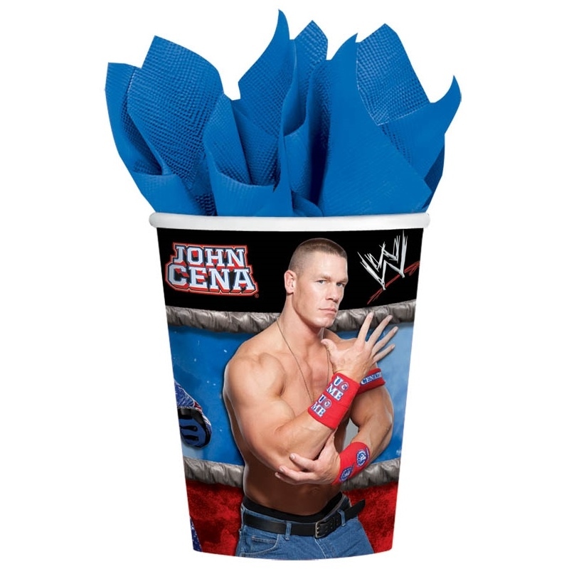 WWE Paper Cups (Pack of 8)